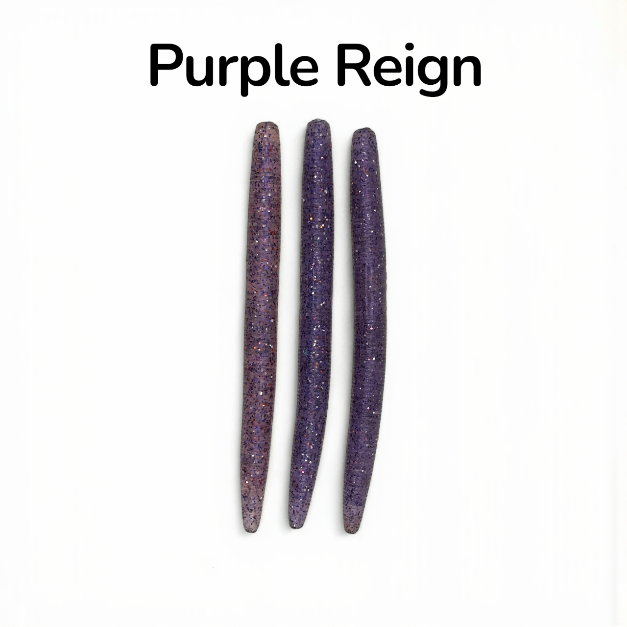 Purple Reign 5" Stick Worms- 6 pack