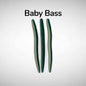 Baby Bass- 5" stick worms- 6 pack