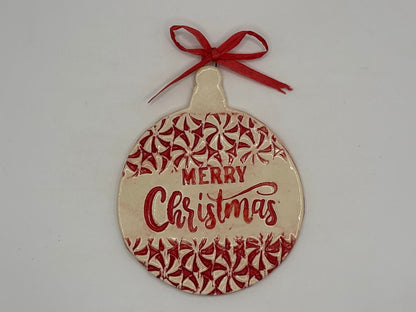 Merry Christmas Ornament