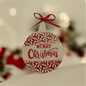 Merry Christmas Ornament