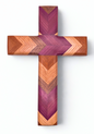 Purple Heart Chevron Cross