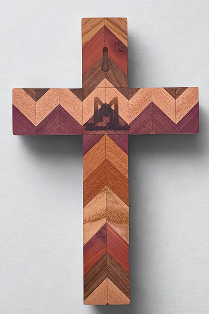 Southwestern Chevron Cross